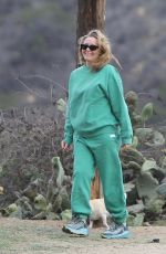 ALICIA SILVERSTONE Out Hiking with a Friend in Los Angeles 11/30/2022