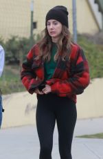 ALISON BRIE Out in Los Angeles 12/01/2022
