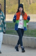 ALISON BRIE Out with a Friend in Los Angeles 12/13/2022
