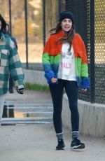 ALISON BRIE Out with a Friend in Los Angeles 12/13/2022