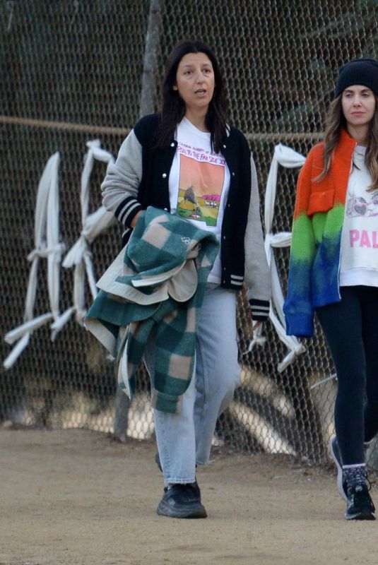 ALISON BRIE Out with a Friend in Los Angeles 12/13/2022