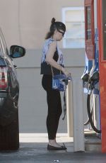 AMANDA BYNES at a Gas Station in Los Angeles 12/13/2022