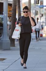 AMANDA BYNES Out Shopping for Beauty Products in Hollywood 12/07/2022