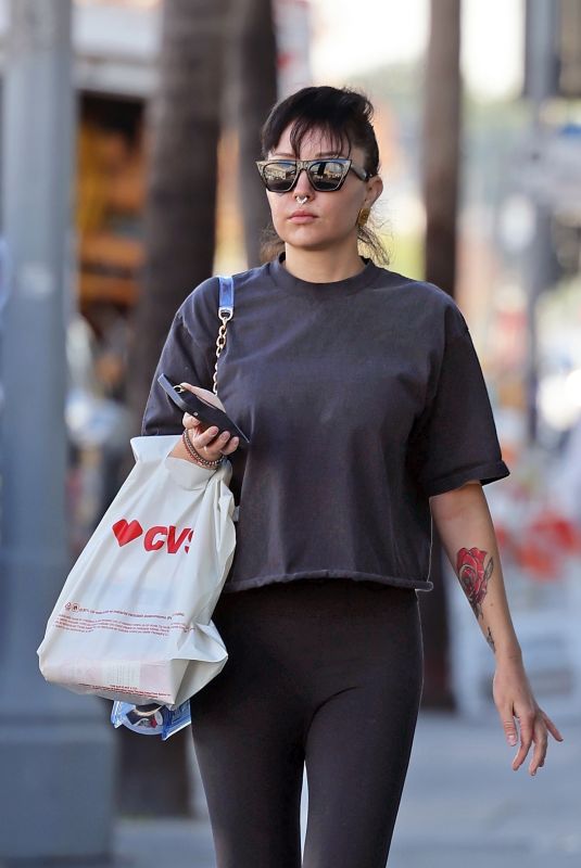 AMANDA BYNES Out Shopping for Beauty Products in Hollywood 12/07/2022