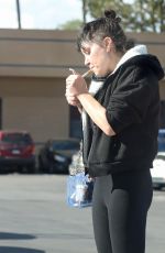 AMANDA BYNES Out Smoking in Los Angeles 12/05/2022