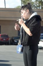 AMANDA BYNES Out Smoking in Los Angeles 12/05/2022
