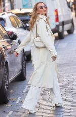 AMANDA HOLDEN Arrives at Heart Radio in London 12/07/2022