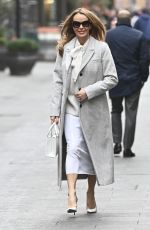 AMANDA HOLDEN Leaves Global Studios in London 11/30/2022