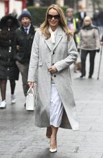AMANDA HOLDEN Leaves Global Studios in London 11/30/2022
