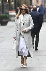 AMANDA HOLDEN Leaves Global Studios in London 11/30/2022
