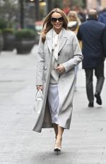 AMANDA HOLDEN Leaves Global Studios in London 11/30/2022