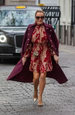 AMANDA HOLDEN Leaves Global Studios in London 12/05/2022