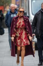 AMANDA HOLDEN Leaves Global Studios in London 12/05/2022