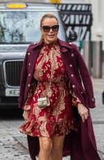 AMANDA HOLDEN Leaves Global Studios in London 12/05/2022