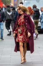 AMANDA HOLDEN Leaves Global Studios in London 12/05/2022