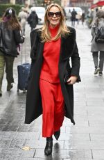 AMANDA HOLDEN Leaves Heart FM Breakfast Show in London 12/02/2022