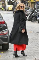 AMANDA HOLDEN Leaves Heart FM Breakfast Show in London 12/02/2022
