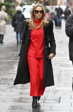 AMANDA HOLDEN Leaves Heart FM Breakfast Show in London 12/02/2022