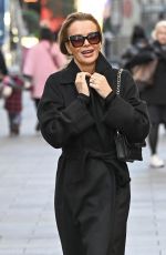 AMANDA HOLDEN Leaves Heart FM Breakfast Show in London 12/06/2022