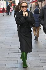 AMANDA HOLDEN Leaves Heart FM Breakfast Show in London 12/06/2022