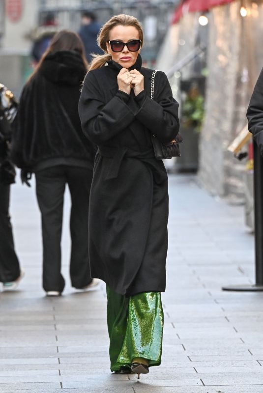 AMANDA HOLDEN Leaves Heart FM Breakfast Show in London 12/06/2022