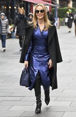AMANDA HOLDEN Leaves Heart FM Breakfast Show in London 12/09/2022
