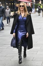 AMANDA HOLDEN Leaves Heart FM Breakfast Show in London 12/09/2022