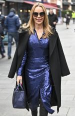 AMANDA HOLDEN Leaves Heart FM Breakfast Show in London 12/09/2022