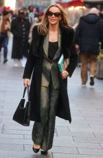 AMANDA HOLDEN Leaves Heart Radio Studios in London 12/08/2022