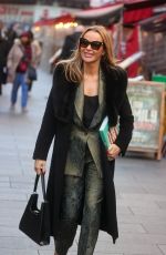 AMANDA HOLDEN Leaves Heart Radio Studios in London 12/08/2022