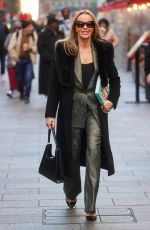 AMANDA HOLDEN Leaves Heart Radio Studios in London 12/08/2022