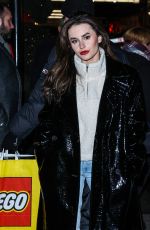 AMBER DAVIES Leaves Savoy Hotel in London 12/113/2022