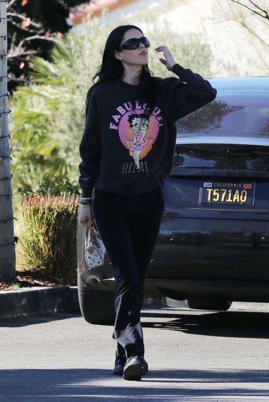 AMELIA HAMLIN Out for Coffee on Christmas Eve in Los Angeles 12/24/2022