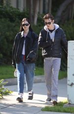 AMELIA HAMLIN Out with a Friend in Beverly Hills 12/14/2022