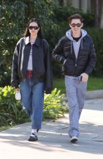 AMELIA HAMLIN Out with a Friend in Beverly Hills 12/14/2022