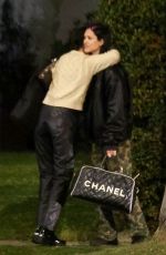 AMELIA HAMLIN Out with a Friend in Beverly Hills 12/27/2022
