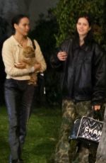 AMELIA HAMLIN Out with a Friend in Beverly Hills 12/27/2022