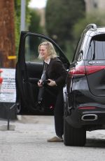 AMY POEHLER Arrives at a Hair Salon in Beverly Hills 12/01/2022