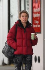 AMY ROBACH Out for Coffee After Workout in New York 12/15/2022