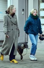 ANAIS GALLAGHER Out with a Friend in Primrose Hill 12/17/2022