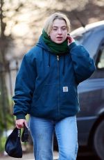 ANAIS GALLAGHER Out with a Friend in Primrose Hill 12/17/2022