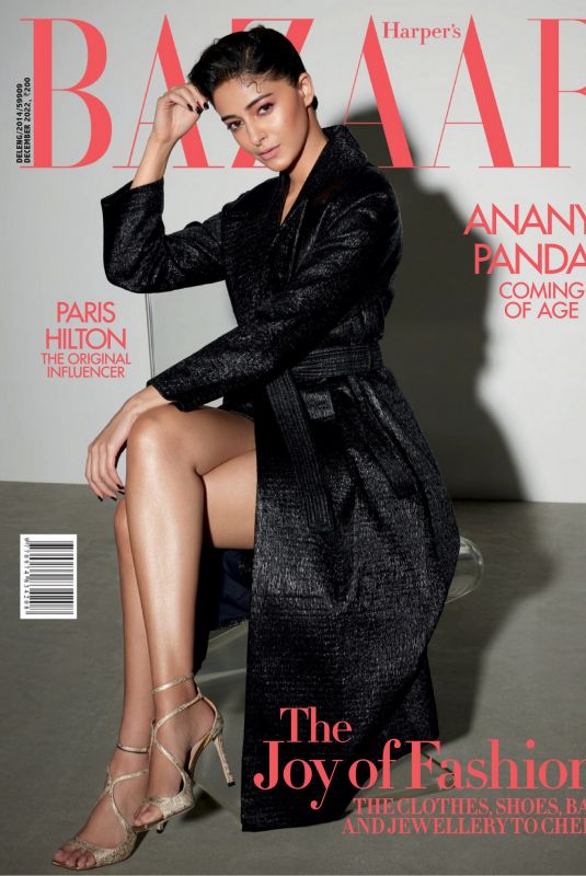 ANANYA PANDAY in Harper’s Bazaar India, December 2022