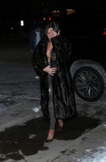 ANASTASIA KARANIKOLAOU Out for Dinner with Friends in Aspen 12/29/2022
