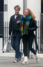ANNA ERMAKOVA Out with Her Boyfriend in London 11/30/2022