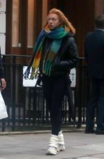 ANNA ERMAKOVA Out with Her Boyfriend in London 11/30/2022
