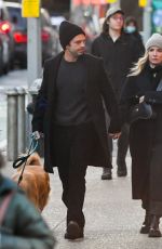 ANNABELLE WALLIS and Sebastian Stan Out and About in New York 12/13/2022