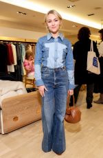 ANNASOPHIA ROBB at Bergdorf Goodman and Gabriela Hearst Celebrate Artisans of Manos Del Uruguay in New York 12/09/2022