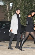 APRIL LOVE GEARY and Robin Thicke Night Out in Malibu 12/17/2022
