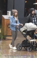 AREE GEARHART and Jack Osbourne Out with Their Baby in Los Angeles 12/27/2022
