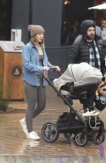 AREE GEARHART and Jack Osbourne Out with Their Baby in Los Angeles 12/27/2022